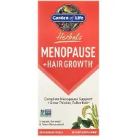 Garden of life - Kruiden voor Menopauze + Haargroei - 30 Veganistische Capsules