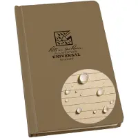 Rite in the rain Universal Hard Cover Book 970TF, 4 3/4" x 7 1/2", Tan, notitieboek
