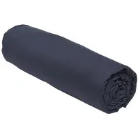 TODAY Organic - Hoeslaken 2 personen - Biologisch katoen - Marineblauw