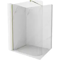 Mexen Kioto-R Ronde inloopdouchewand 90 x 200 , transparant 8 mm, goud - 800-090-101-50-06