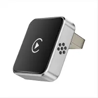 Melitt 2-in-1 draadloze CarPlay-adapter Smart AI voor Android Auto USB B