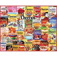 White Mountain - Cheerios - 1000 Stuk Puzzel voor Volwassenen, Kinderen en Grootouders