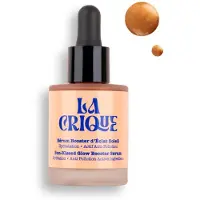 La Crique - Bronzende Gezichtsserum - Hydraterend Serum met Hyaluronzuur - Anti-Vervuiling Bronzerdruppels voor Stralende Huid