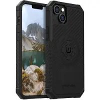 Rokform - iPhone 14 Plus Case Rugged Series Dual Magnetic iPhone Cover met RokLock Twist Lock Beschermende Apple Gear Drop Tested Armor Zwart