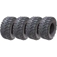 Parnells 25x10.00-12 Quad ATV Banden 6ply Wanda P3103 E-Marked Road Legal Banden (Set van 4)