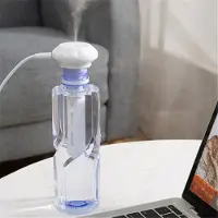 Melitt Bevochtiger Thuis Slaapkamer Luchtbevochtiging Mini Auto Lucht Water Mist Kantoor Volume Licht Geluid Droog Watervoorziening