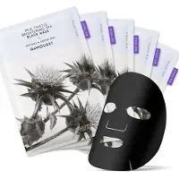RAWQUEST - Milk Thistle Brightening Spa Black Mask (5ea) I Koreaanse bladmaskers voor gezicht Hydraterend Hydraterend Kalmerend Verstevigend Volle