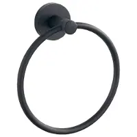Mexen Remo handdoekhouder, zwart - 7050732-70
