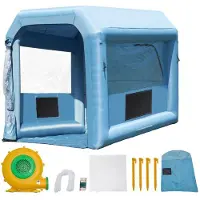 DUOKU Opblaasbare Spuitcabine - - 3x2,5x2,5m - Blazer 550W - Motorverf - Oxford Stof