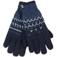 Heat Holder - Thermische dameshandschoenen in Scandinavische stijl - Marine (Trondheim)