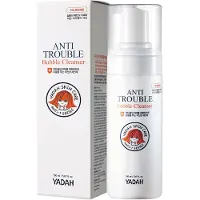 Yadah Anti Trouble Bubble Cleanser 5.07 ounce gezichtsreiniger met salicylzuur voor acne veganistisch huidverzorging voor gevoelige huid