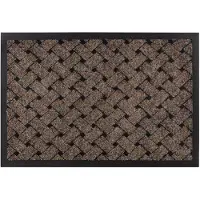 Rugsx Ruitenwisser anti slip VECTRA 7764 extern, intern, op een rubber - bruin 40x60 cm