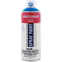 Amsterdam Spraypaint - 591 Mangaanblauw Phtalo Donker - Amsterdam - 400 ml