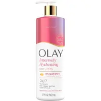 Olay Body Lotion Voedend & Hydraterend voor Vrouwen met Hyaluronzuur, 24u Hydraterend, Vitamine E & B3 Complex, Snelle Absorptie, 17