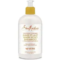Shea Moisture Kokosnoot Custard Make It Last Wash N'Go Shampoo 577ml