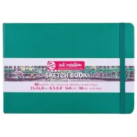 Royal Talens schetsblok 21x14,8cm - 80 vellen - groen