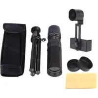 Jojomino 10-300X Zoom HD Draagbare Sterke Verrekijker Lange Bereik Professionele Spyglass Monoculaire Telescoop Lage Nachtzicht Zwart