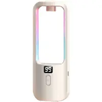 Torribaly Diffuser Geur Essentiële Olie Aromatherapie Machine Timing Luchtverfrisser Kleurrijk Licht Woonkamer Slaapkamer Toilet