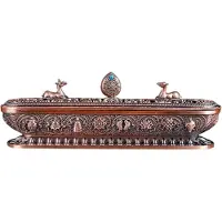 Tlily 3x Tibetaanse wierookbrander, antieke handgemaakte houder voor theehuis, thuiskantoor, decoratie, ambachten, ornamenten 3