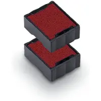 DeLOCK Replacement Ink Pads 6/4921 - Pack of 2 - Red Ink - for The Printy 4921