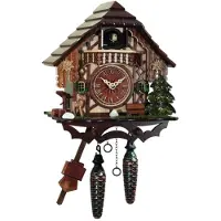 Engstler - 406 - Koekoeksklok - 1-daags ketting uurwerk