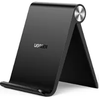 UGREEN mobiele telefoonstandaard voor bureau draagbare opvouwbare telefoonhouder in hoek verstelbaar compatibel met iPhone 17 Air 16 15 Pro Max 14 Pl
