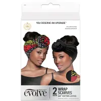 Evolve Wrap Sjaal 2-Pack Tribal Zwart