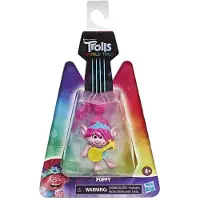 Dreamworks TROLLS World Tour Poppy verzamelpop met ukelele-accessoire Speelgoedfiguur genspireerd door de film Trolls World Tour (n.v.t.)