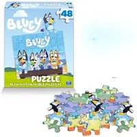 Disney Bluey Premier 48-delige puzzelset voor kinderen - Bluey feestartikelen, geweldig cadeau voor Bluey-fans