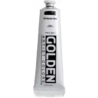 Golden Heavy Body Acrylverf N5 Neutraal Grijs 148 ml