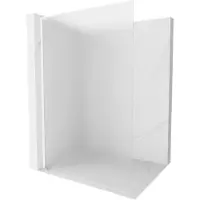 Mexen Kioto L douchewand Walk-in 100 x 200 , ijs, wit - 800-100-103-20-30