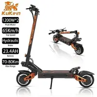 KUKIRIN G3 Pro Elektrische Step - 65 km/h, 80 km Actieradius, Dubbele Motor, IP54, Hydraulische Remmen, All-Terrain Banden