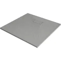 Mexen Hugo douchebak vierkant SMC 80 x 80 , grijs - 42618080