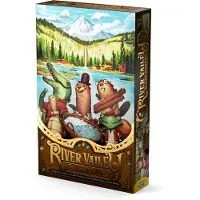 Allplay - River Valley Glassworks Deluxe Edition bordspel voor gezinnen en volwassenen - Gezellig maar slim tekenspel - Kleurrijke tactiele stukken -