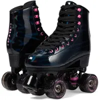 Impala Rollers Rolschaatsen - Quad Skate - Black Holographic - - 36 - Rolschaatsen