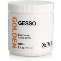 Golden Gouden Acryl Gesso 8 oz Pot