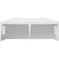 OEM Tonnelle Pop-up - - 5,9x2,96 m - Opvouwbare Luifel - Zijkanten - Ventilatie Ramen