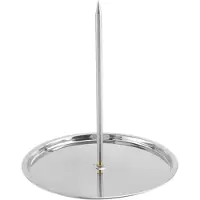 Semoic Kippenrek Verticale spies Barbecue Grillen Vleesspies Perfect voor biefstuk, kip, vlees, bierroker Accessoires