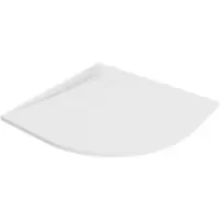 Mexen Bert halfronde douchebak SMC 90 x 90 , wit - 4KR109090