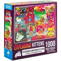 Exploding Kittens Legpuzzel Dromen en nachtmerries van een hond - 1000 stukjes