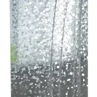 Jojomino Transparante douchegordijnvoering, kiezelpatroon plastic badkamer