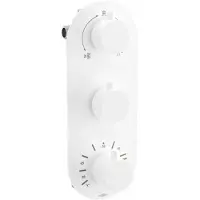 Mexen Kai thermostatische bad-douchekraan met 3 uitgangen, wit - 77603-20