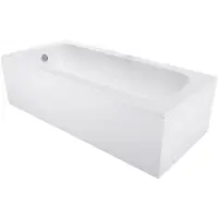 Mexen Vega rechthoekig bad 170 x 80 met ombouw, wit - 55011708000X