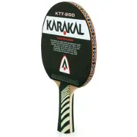 Karakal KTT-200 2-Sterne-Standard-Tischtennisschläger aus 7-lagigem Weidenholz mit 1,8 mm Schwamm