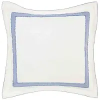 Laura Ashley Mila Euro Sham, 26X26, Blauw
