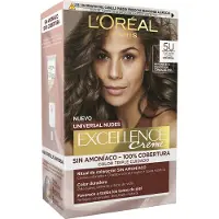 L'Oréal Verf EXCELLENCE NUDES #5u-bruin licht 5 u