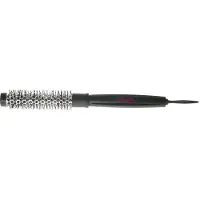 Efalock Professional Rundbürste PROFI METALL 16 mm / 27 mm schwarz-silber