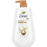 Dove Douchegel met Pomp Shea Butter & Vanille voor 24u Hydratatie- Zachte Huid 30.6 oz