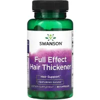 Swanson Health - Haarverdikker met Volledig Effect, 60 capsules