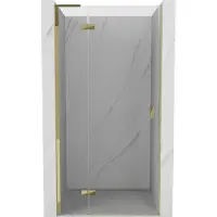 Mexen Mist-H L draaideur voor douche links 85 , transparant, goudkleurig - 8A5L-085-000-50-00-L